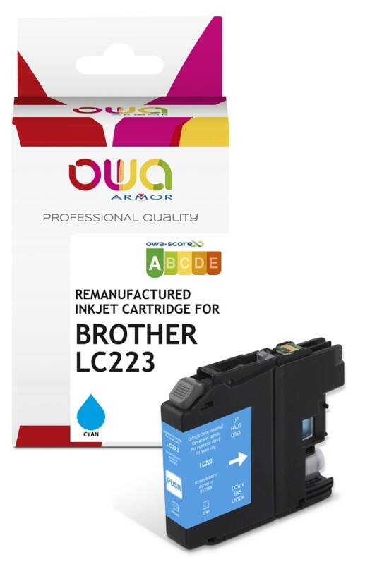 Cartouche jet d’encre OWA K20618OW Compatible LC223 Cyan