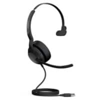 Casque audio Jabra Evolve2 Filaire et sans fil Mono Sur tête USB-A Noir