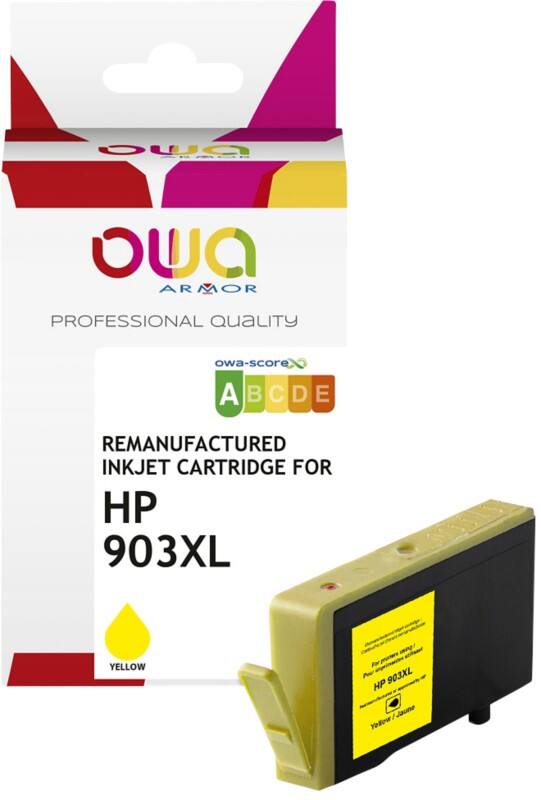 Cartouche jet d’encre OWA K20652OW Compatible 903XL Jaune