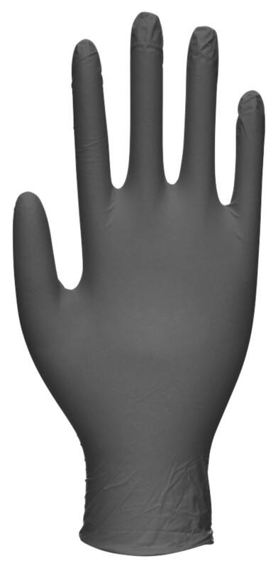 Gants jetables Nitrex Nitrile Non poudrés Extra Large (XL) Noir 100 unités