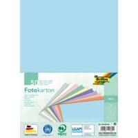 Papier couleur Folia Assortiment Carton photo A4 614/50 95 50 feuilles