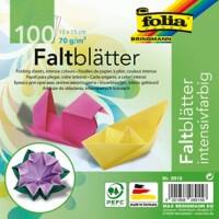 Papier couleur Folia Assortiment 70 g/m² 8915 100 feuilles