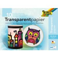 Papier traceur Folia Assortiment 42 g/m² 10 Feuilles