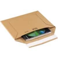 RAJA Rigipack Pochette de sécurité Carton 160 (l) x 220 (H) mm Brun 100 Unités