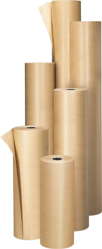 Papier d’emballage RAJA 1000 mm (l) x 107 m (L) 70 g/m² Brun Recyclé 100%