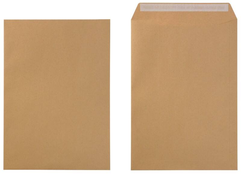 Enveloppes Viking C4 Bande adhésive Brun 229 (l) x 324 (H) mm Sans Fenêtre 120 g/m² 250 Unités