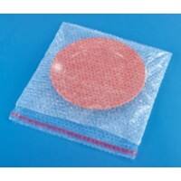 RAJA Pochette d’envoi à bulles PEBD (Polyéthylène à basse densité) Transparent 600 mm (H) Bande adhésive 18 g/m² 80 microns 75 Unités
