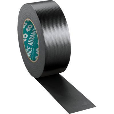 Ruban adhésif en toile RAJA Noir 50 mm (l) x 66 m (L) PL (Polyester)