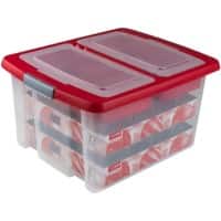 Boîte de rangement Sunware 32 L PP (Polypropylène) Transparent 48 x 24,5 x 36,5 cm