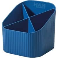 Pot à crayons HAN X-LOOP 17248-16 PP (Polypropylène) Bleu 111 mm (l) x 111 mm (p) x 105 mm (h)