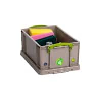 Boîte de rangement Really Useful Box Plastique 9 L Gris 25,5 x 39,5 x 15,5 cm