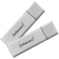 Clé USB Intenso 3531482 32 Go Argenté 2 Unités