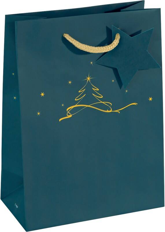 Sac cadeau Sigel Bleu pétrole 17 x 9 x 23 cm 5 Unités