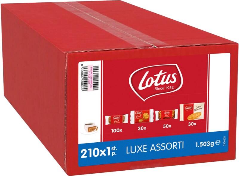 Biscuits Lotus Luxe Assortiment 210 Unités