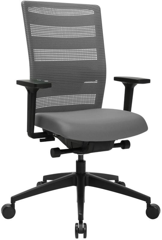 Siège de bureau Sitness Airwork TOPSTAR Accoudoirs réglables en hauteur Gris 110 kg PA30OMT3CX3