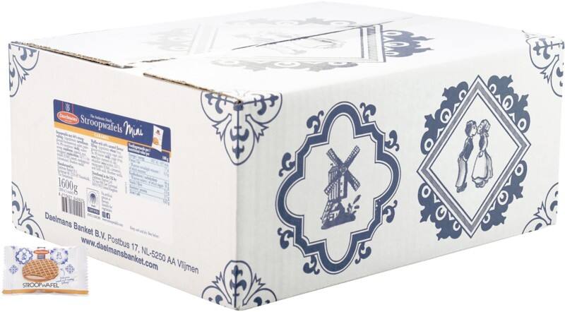 Gaufre Daelmans Mini Stroopwafel 200 Unités