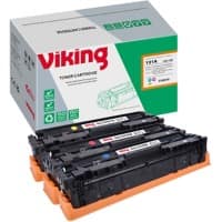 Toner Viking 131A compatible U0SL1AM Cyan, magenta, jaune 3 unités