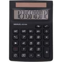 Calculatrice de bureau Maul greener@work 12 chiffres Noir Solare ECO 650