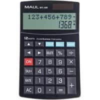 Calculatrice de bureau Maul Business Pro 24 chiffres Noir Solare, Batterie MTL 600