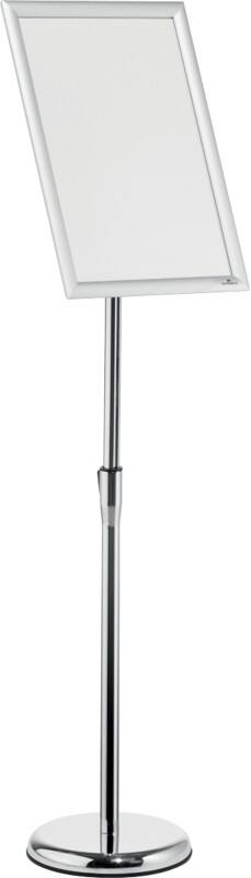 Présentoir sur pied DURABLE Snap Frame A3 Aluminium, Plastique Argenté