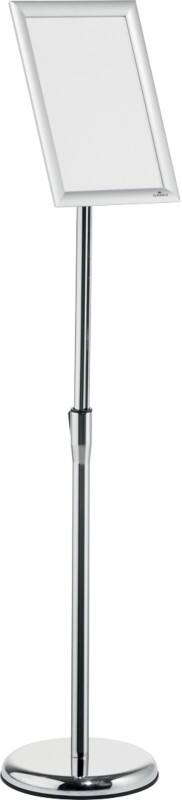 Présentoir sur pied DURABLE Snap Frame A4 Aluminium, Plastique Argenté