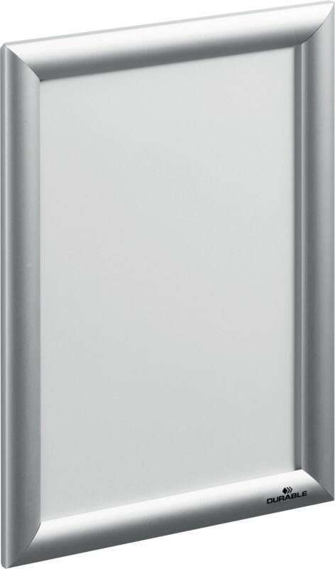 Cadre d’affichage DURABLE A4 Aluminium 479623 24 (L) x 1,2 (P) x 32,9 (H) cm