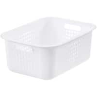 Panier SmartStore 3186781 Plastique Blanc 2,8 (l) x 3,7 (p) x 1,5 (h) cm
