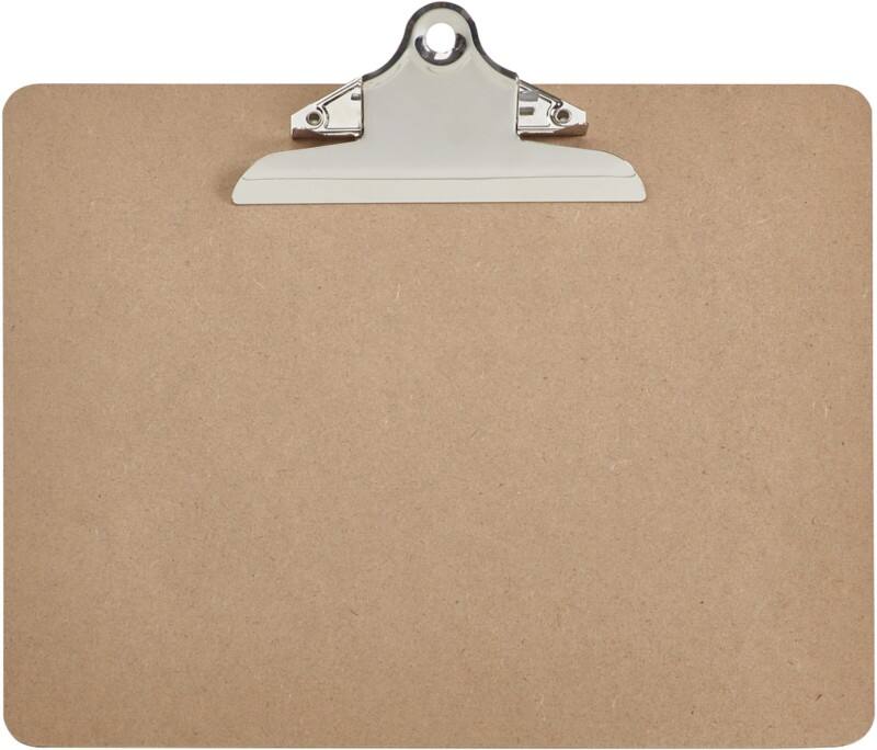 Porte-bloc Maul MAULclassic A4 Bois Brun Paysage 2392670