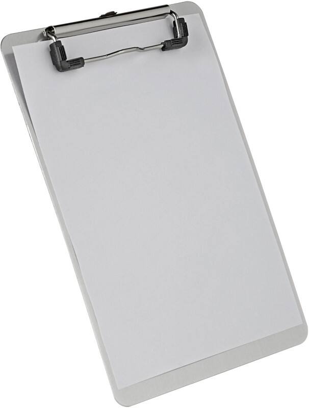 Porte-bloc Maul A5 Aluminium Argenté Portrait 2351508