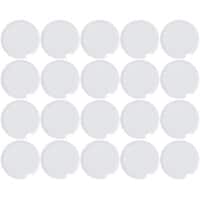 Aimants pour tableau blanc Maul MAULPro Rond Blanc 0.3 kg Capacité de charge 20 mm 20 Unités