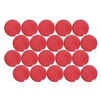 Aimants pour tableau blanc Maul MAULPro Rond Rouge 0.6 kg Capacité de charge 29 mm 20 Unités