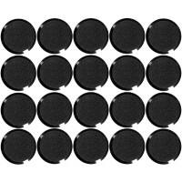 Aimants pour tableau blanc Maul MAULPro Rond Noir 0.6 kg Capacité de charge 29 mm 20 Unités