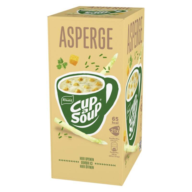 Soupe instantanée Cup-a-Soup Asperges 21 Unités de 175 ml