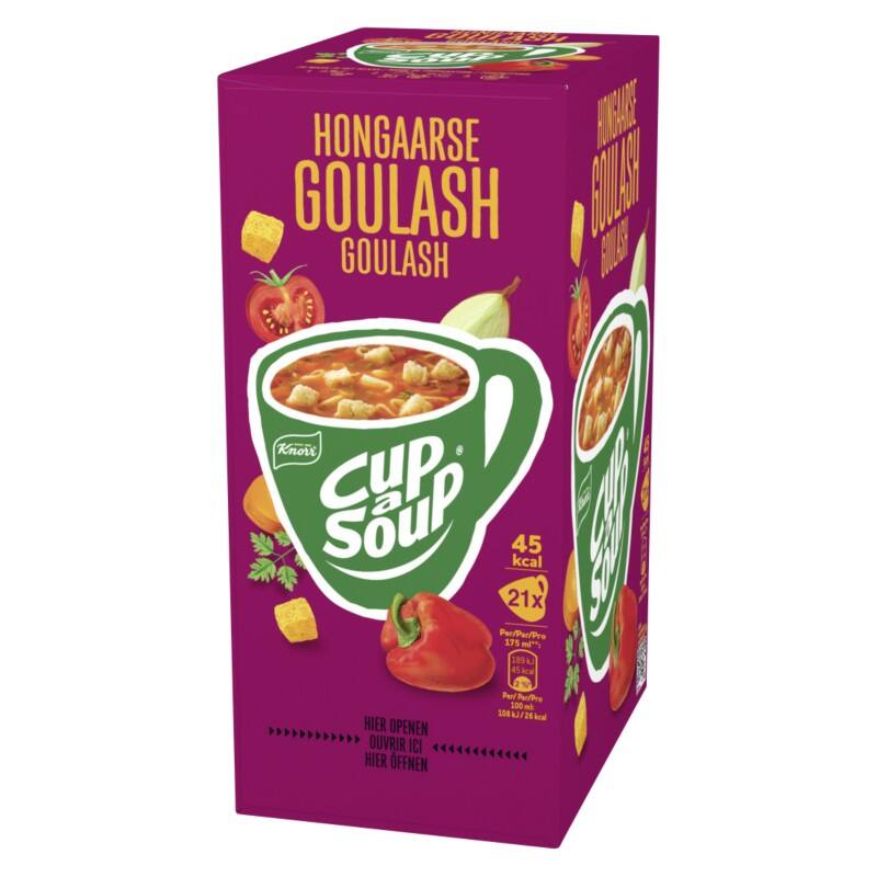 Soupe instantanée Cup-a-Soup Goulash 21 Unités de 175 ml