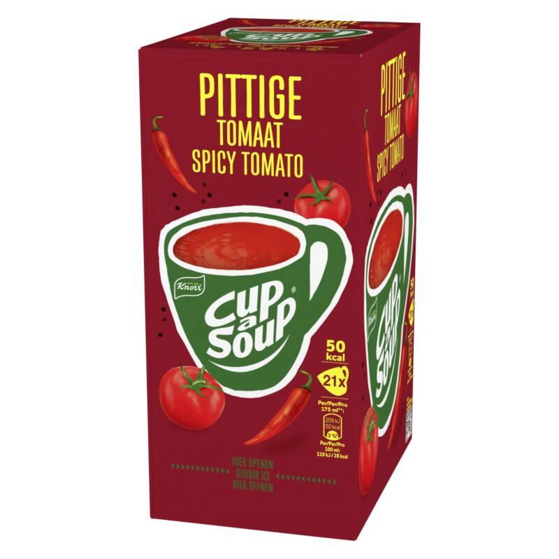 Soupe instantanée Cup-a-Soup Tomate épicée 21 Unités de 175 ml