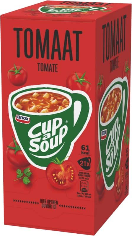 Soupe instantanée Cup-a-Soup Tomate 21 Unités de 175 ml