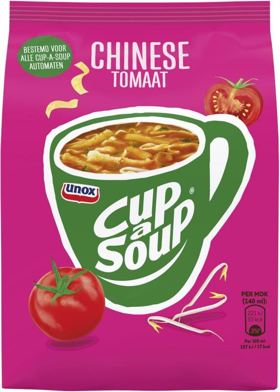 Soupe instantanée Cup-a-Soup Tomate chinoise 40 Unités de 140 ml