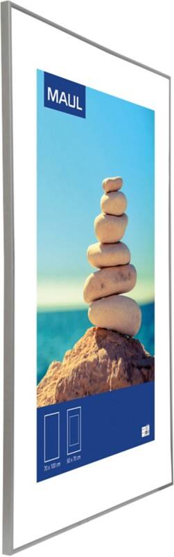 Cadre photo Maul MAULdesign 70 x 100 cm Argenté Aluminium 1947205 70,7 (L) x 100,6 (P) x 2 (H) cm 1947205