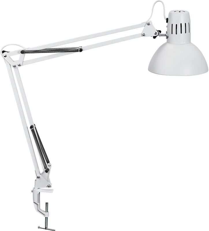 Lampe de bureau MAUL MAULstudy Blanc Fixation pince