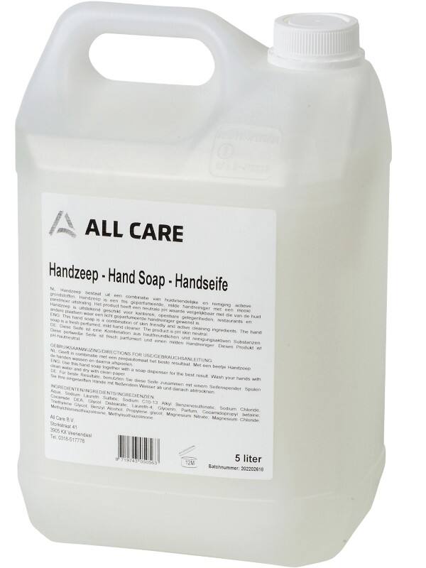 Recharge de savon pour les mains Eco Bouteille Liquide Fresh Blanc 98915 5 L