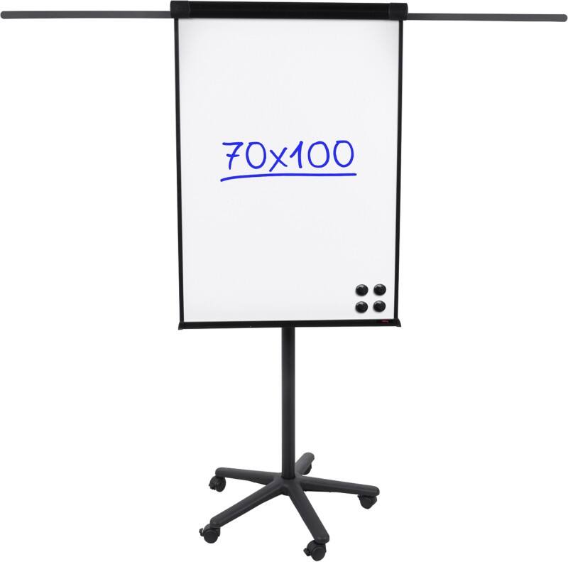 Tableau mobile Viking Magnétique A1 Acier, bois Noir