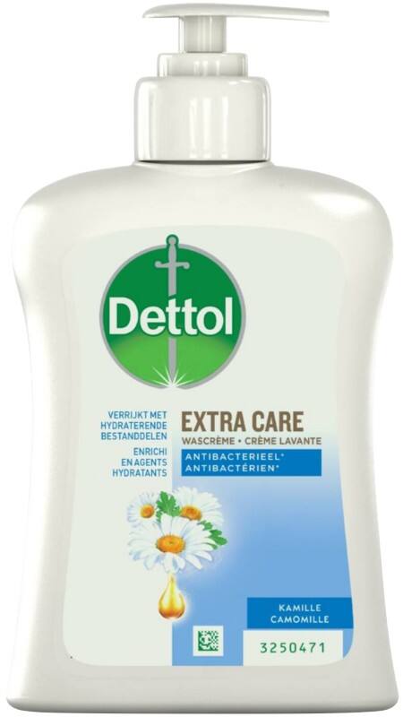 Dettol Extra Care Savon pour les mains Antibactérien Camomille 250 ml