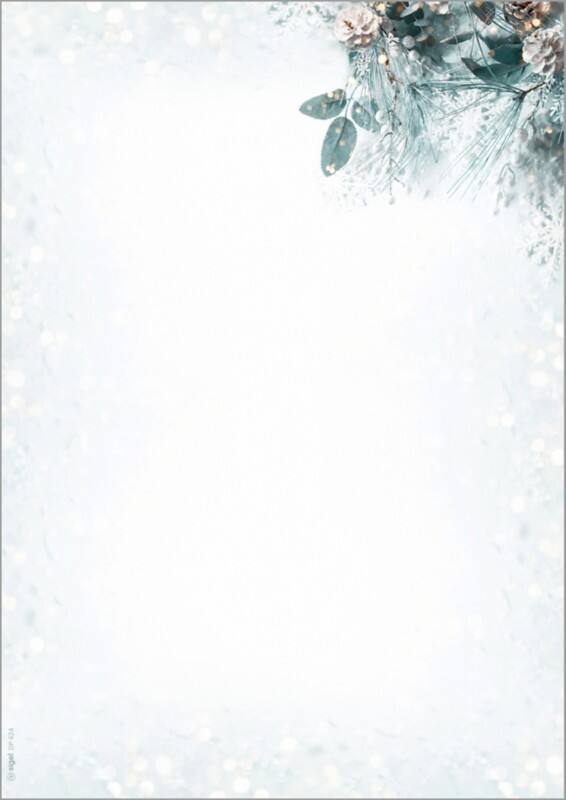 Papier à lettre Sigel Eucalyptus Magic A4 Blanc, vert 90 g/m² 100 Unités