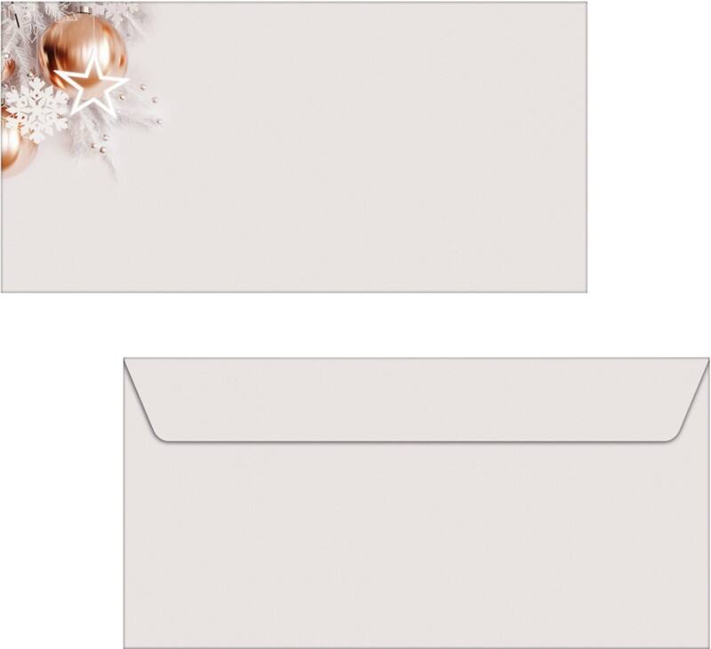 Enveloppes Sigel 222,511,1 cm Argenté, or rose 50 Unités