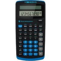 Calculatrice scientifique Texas Instruments TI-30 ECO RS Bleu, noir