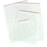 Sachets hermétiques Bandes inscriptibles Transparent 4 x 6 cm 100 unités