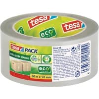 Ruban adhésif d'emballage tesa tesapack Eco & Ultra Strong Transparent 106 mm (l) x 0,106 m (L) PET (Polytéréphtalate d'éthylène)