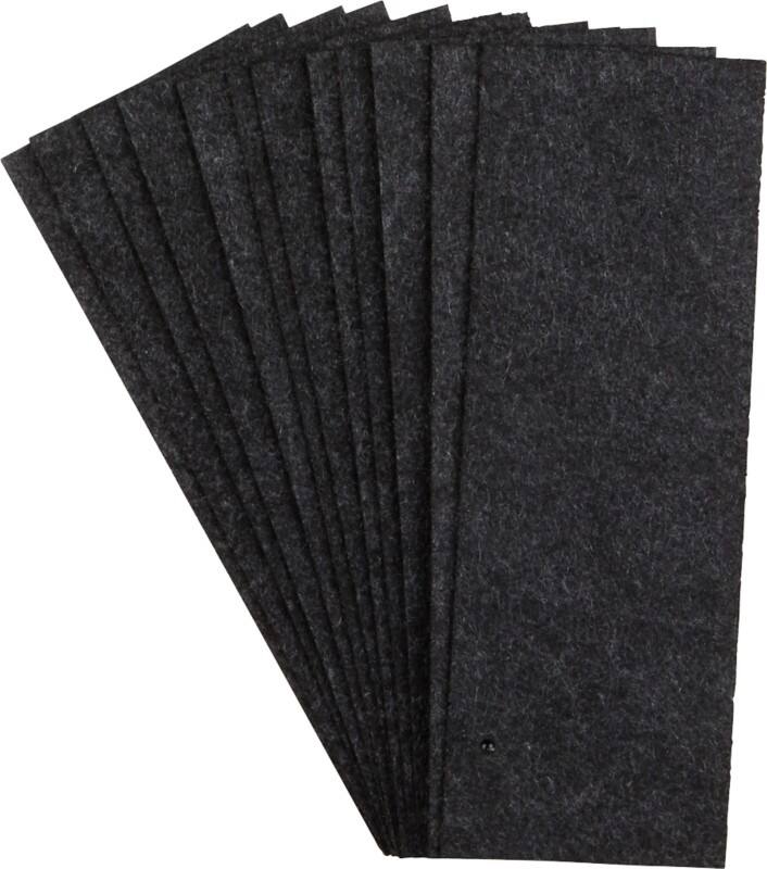 Recharge de brosse pour tableau blanc Viking Magnétique 5,5 x 15 cm Gris 12 Unités