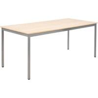 Table Sodematub Rectangulaire Argenté Fer 180 x 800 x 740 mm