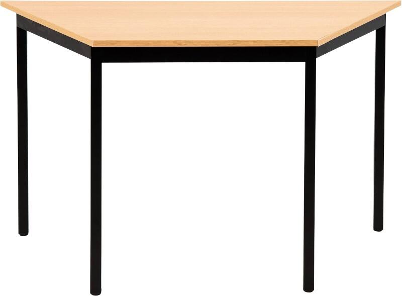 Table trapézoïdale Sodematub Trapézoïdal Hêtre Fer Noir 1200 x 600 x 740 mm